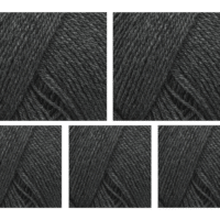 Hayfield Bonus Aran with Wool Value Pack-5x400g Balls 051 Forge 2000g