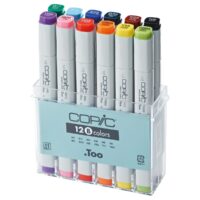 Copic Marker Pen Basic 12 Piece Set - Multicoloured, none