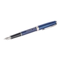 Engraved Parker Sonnet Blue Lacquer Fountain Pen