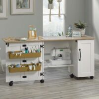 Teknik Sewing and Craft Cart - White, White