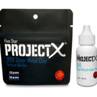Project X .999 Fine Silver Clay    60gand Rehydration Fluid 30ml      Bundle