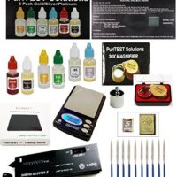 Digital Scale + Electronc Diamond Detector + Gold/Silver/Platinum Testing Kit +