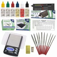 Gold Silver Platinum Diamond Jewelry Tester Appraisal Kit 10K 14K 18K 22K 24K El