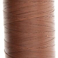 0.6mm Havanna Cigar 25 Tiger Wax Thread For Hand Sewing. 25 - 1000m length (1000