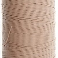 0.6mm Beige Ritza 25 Tiger Wax Thread For Hand Sewing. 25 - 1000m length (1000m