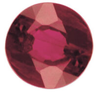 Ruby, Round, 4mm