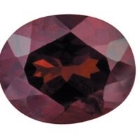 Ruby, Oval, 6x4mm