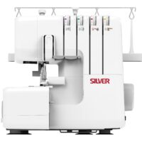 Silver 721D Overlocker Machine White