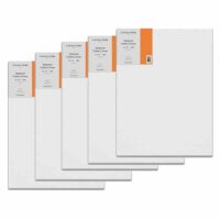 Canvas Store Deep Cotton Canvas 16 x 20 Pack of 5, none
