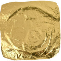 23.5ct Yellow Gold Foil, For Keum  Boo, 89mm X 89mm