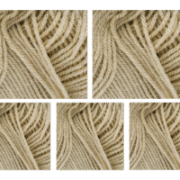 Hayfield Bonus Aran with Wool Value Pack-5x400g Balls 936 Light Natural 2000g