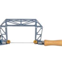 Knew Concepts 76mm/3" Titanium     Birdcage Fret Saw With Lever       Tension And Swivel Blade Clamps