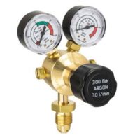 Parweld Argon Regulator Single     Stage, 2 Gauge