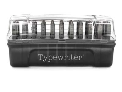 ImpressArt Signature Typewriter Letter Stamp Set Lowercase 3mm