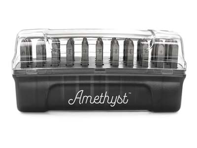 ImpressArt Signature Amethyst Letter Stamp Set Uppercase 3mm