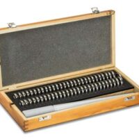 Wedding Ring Gauge Set Comfort Fit D - Z Plus 6 UK Half Sizes