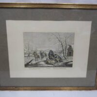 Francesco Bartolozzi Engraving Titled Genaro