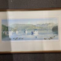 Morning On Windermere Signed Print By David R Elliott
