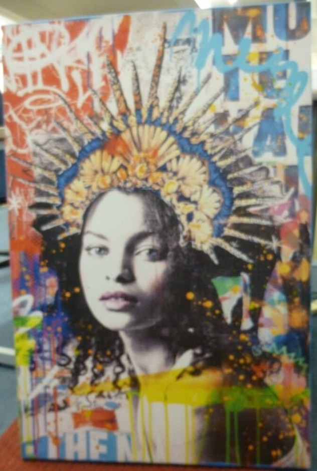 Pop Art - Grunge Canvas Print - 61cm X 92cm
