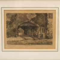 Five Etchings Of The Tower Of London By C. R. B. Barrett, M.a.