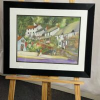 Original Art Chalk On Card