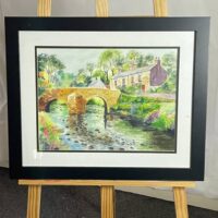 Original Art Watercolour On Card