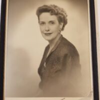 Vintage Portrait Of Frances Clare By 1930s Society Photographer Lenare (leonard George Green)framed