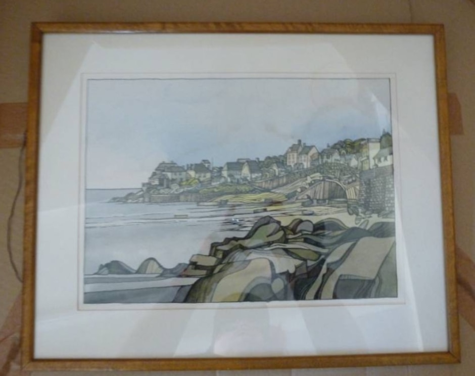 Original Watercolour Signed By Colin Fifield