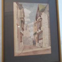 Original Watercolour By Adrian Truscott Arca