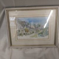 Islington Row Watercolour Painting
