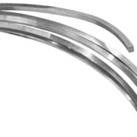 18ct White Gold Square Wire 6.00mm Fully Annealed, 100% Recycled Gold