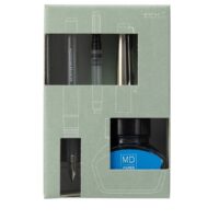 MD Fountain Pen With Bottled Ink - Limited Edition Set - Blue
