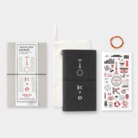 TRAVELER'S Company Notebook Tokyo Edition Black