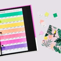Pantone Pastels & Neons Chip Book Coated & Uncoated GB1504A