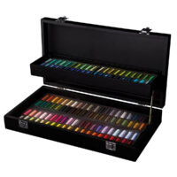 Sennelier Black Wooden Box With 120 Half Pastels
