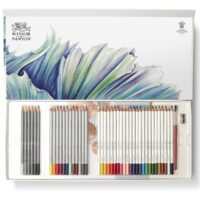 Winsor & Newton Studio Collection Mixed Media Box Set of 45