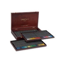Caran d'Ache Museum Aquarelle - Assorted Colours - Wooden Box of 76