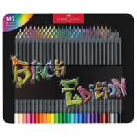 Faber-Castell Black Edition Colour Pencils Tin of 100