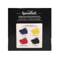 Speedball Professional Relief Ink Set of 4 8oz