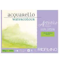 Fabriano Artistico Extra White Watercolour Block - 14 x 20 Rough Grain