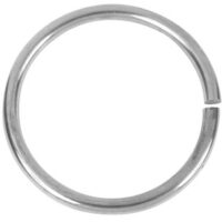 Sterling Silver Solid Plain Round  Bangle, 63mm Inside Diameter X 6mm Thick, 100% Recycled Silver