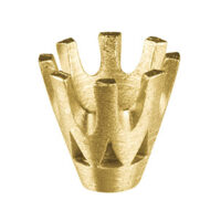 18ct Yellow Gold Collet Cast       Rex/bezel 8 Claw 5.0mm