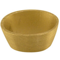 18ct Yellow Gold Cast Setting      6x4.4mm