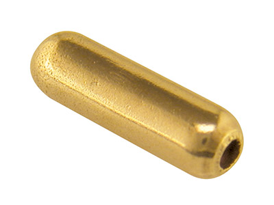 18ct Yellow Gold Pin Protector Push On, 100% Recycled Gold