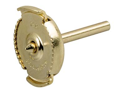 18ct Yellow Gold Guardian Comfort Ear Fitting Medium