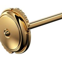 18ct Yellow Gold Smartlock Ear     Fitting