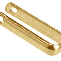 18ct Yellow Gold Cufflink U-arm    Only Heavy Weight, 100% Recycled   Gold
