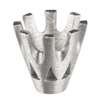 18ct White Gold Collet Cast        Rex/bezel 8 Claw 7.0mm