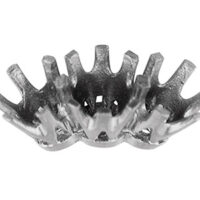 18ct White Gold Cast 3 Stone Head