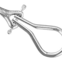 18ct White Gold Omega Ear Clip     Assembled Medium Weight